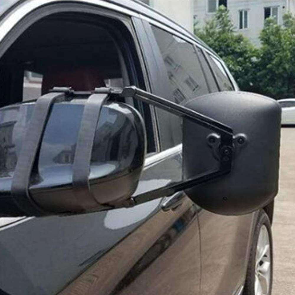 Car Towing Mirror Adjustable Dual Extension Long Arm Wing for RV Trailer Truck
