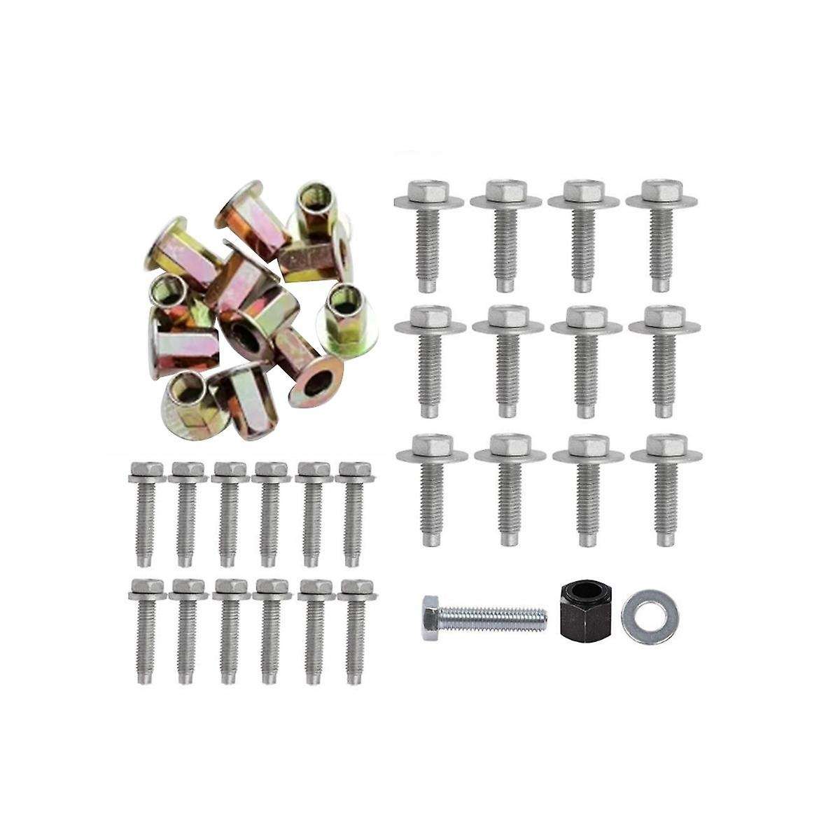 Car Tubular Side Step Hardware Kit 68193128ab for Ram 1500 2500 3500 2013-2023 Foot Bar Screws Car A