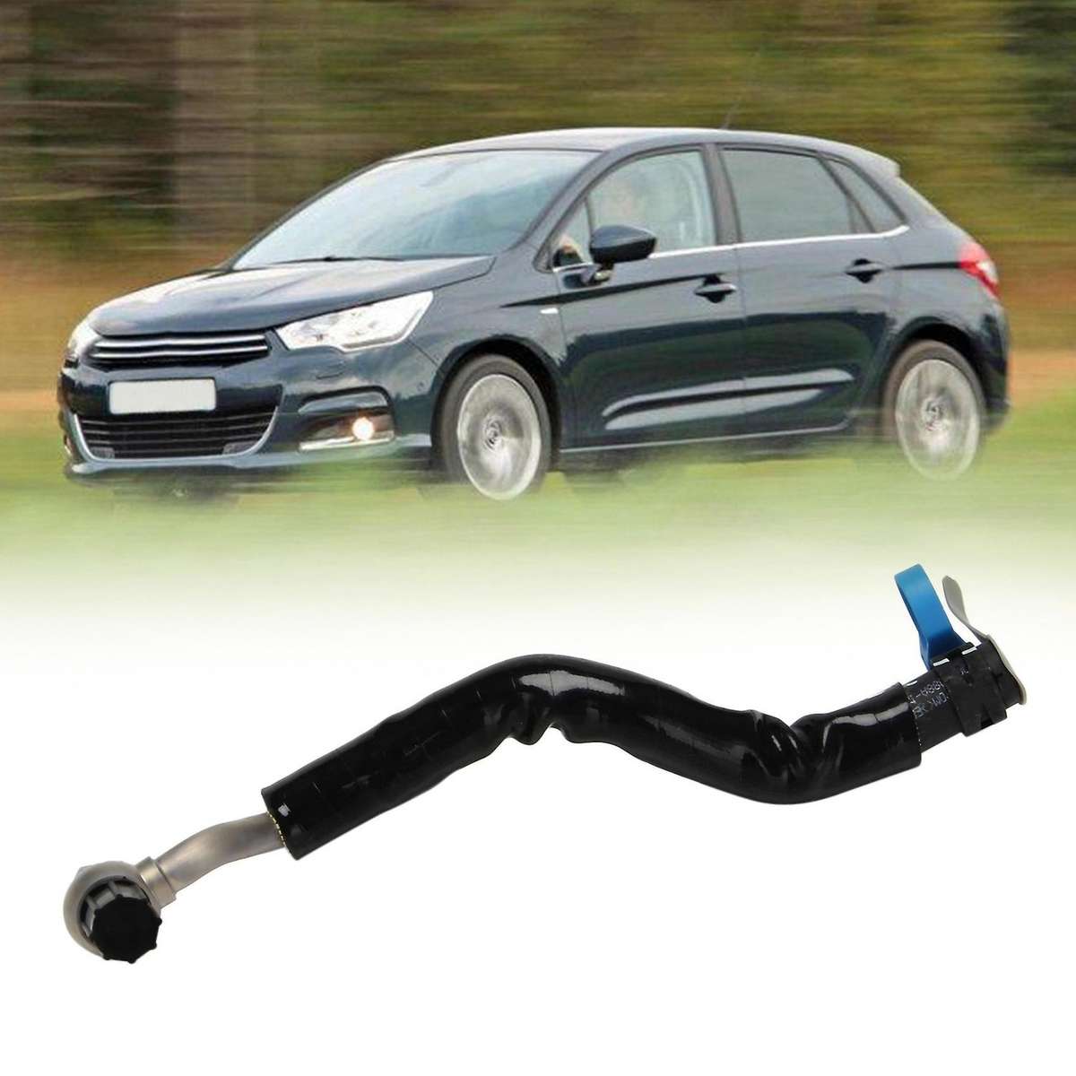 Car Turbocharged Intake Water Pipe for 3008 RCZ 408 C4 1341K4
