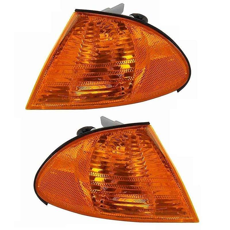 Car Turn Signal Parking Side Corner Marker Light Lamp Pair Set for -3 Series 1990-2001