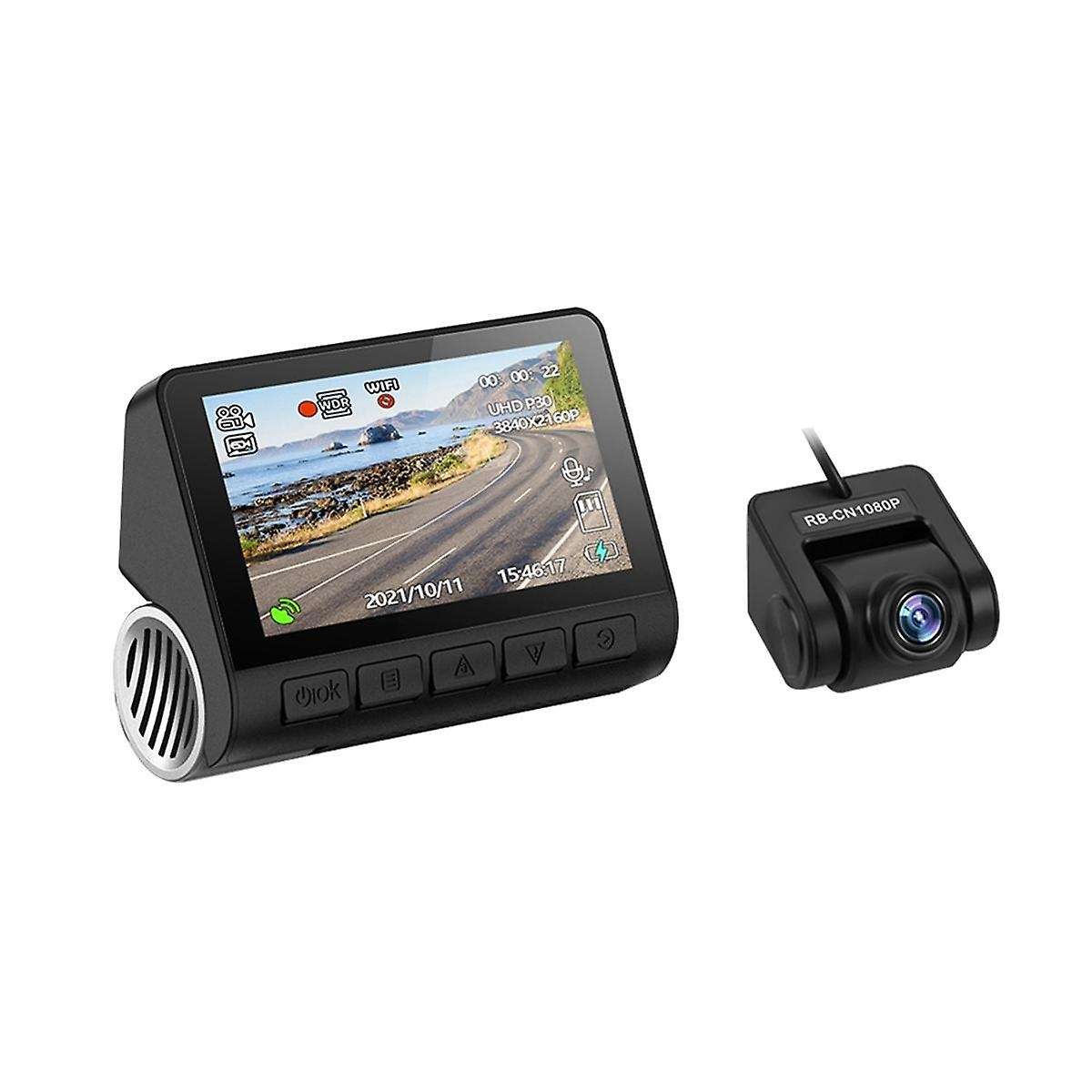 Car Ultra High Definition 4k Uhd Front and Rear Dual Recording Driving Recorder Adas Gps Wifi A800s