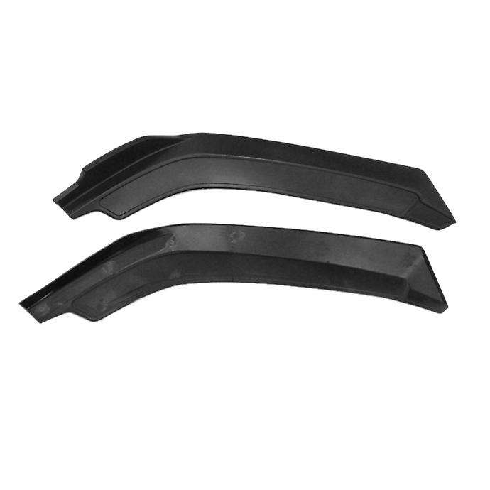 Car Universal Front Bumper Lip Changer Wrap Angle Split Front Shovel Front Lip Splitter for