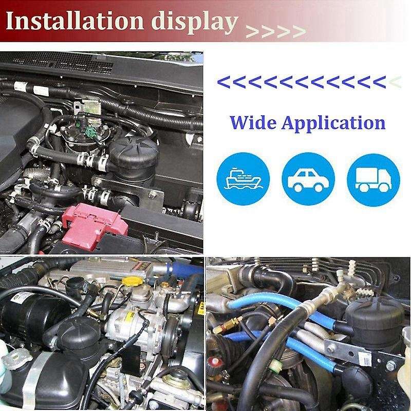 Car Universal Provent 200 Oil Separator Catch Can Filter for Turbo 4wds