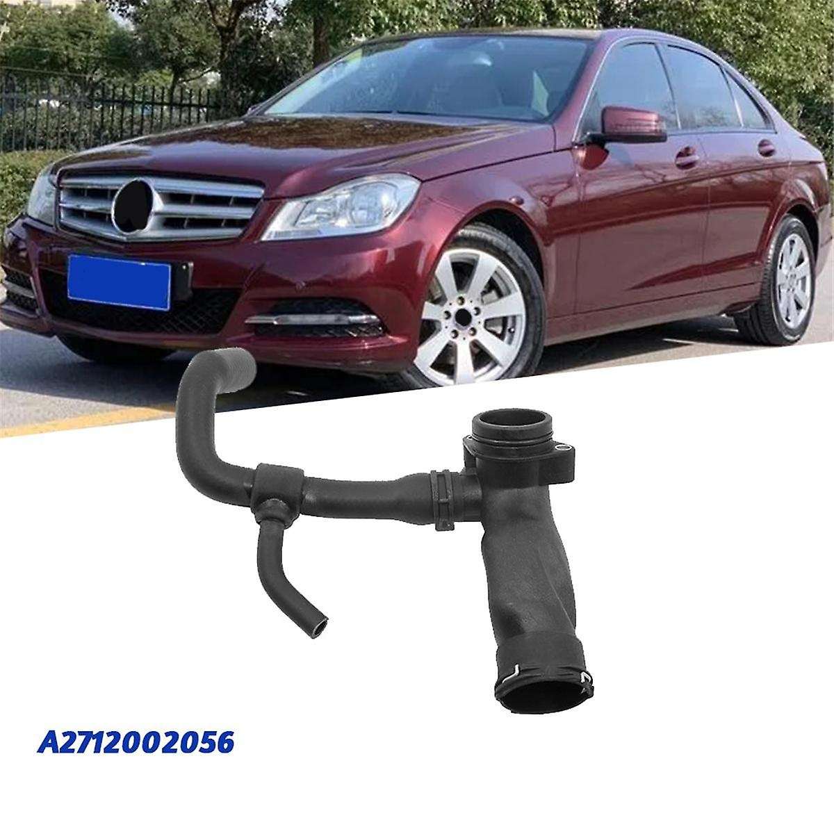 Car Water Outlet Pipe Coolant Hose A2712002056 for C E -Class W204 C204 S204 W212 R172 2007-2014