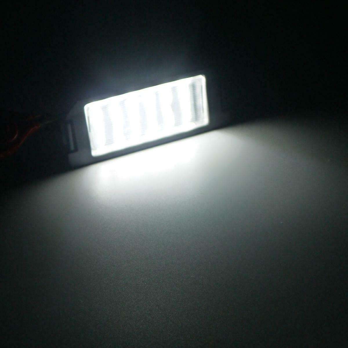 Car White 18-led License Plate Light Number Light Replacement for 2d Soul