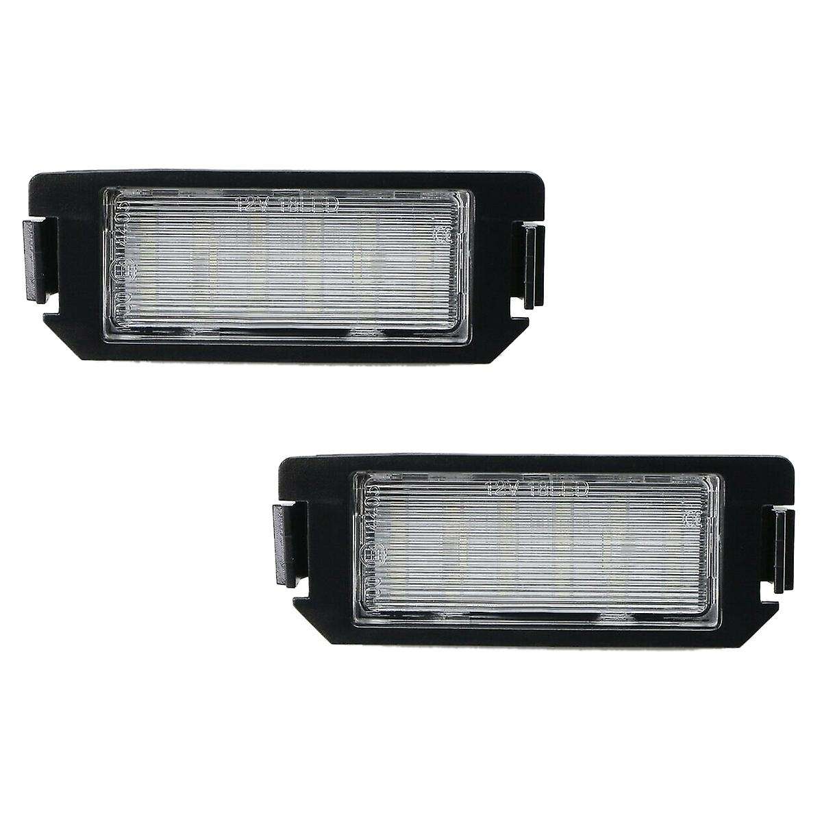 Car White 18-led License Plate Light Number Light Replacement for 2d Soul