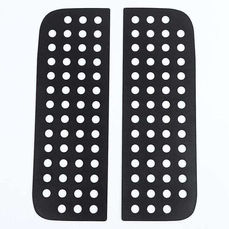 Car Window Decorative Cover Trims, Rear Window Aluminum Alloy Cover for Wrangler JL 2018-2020