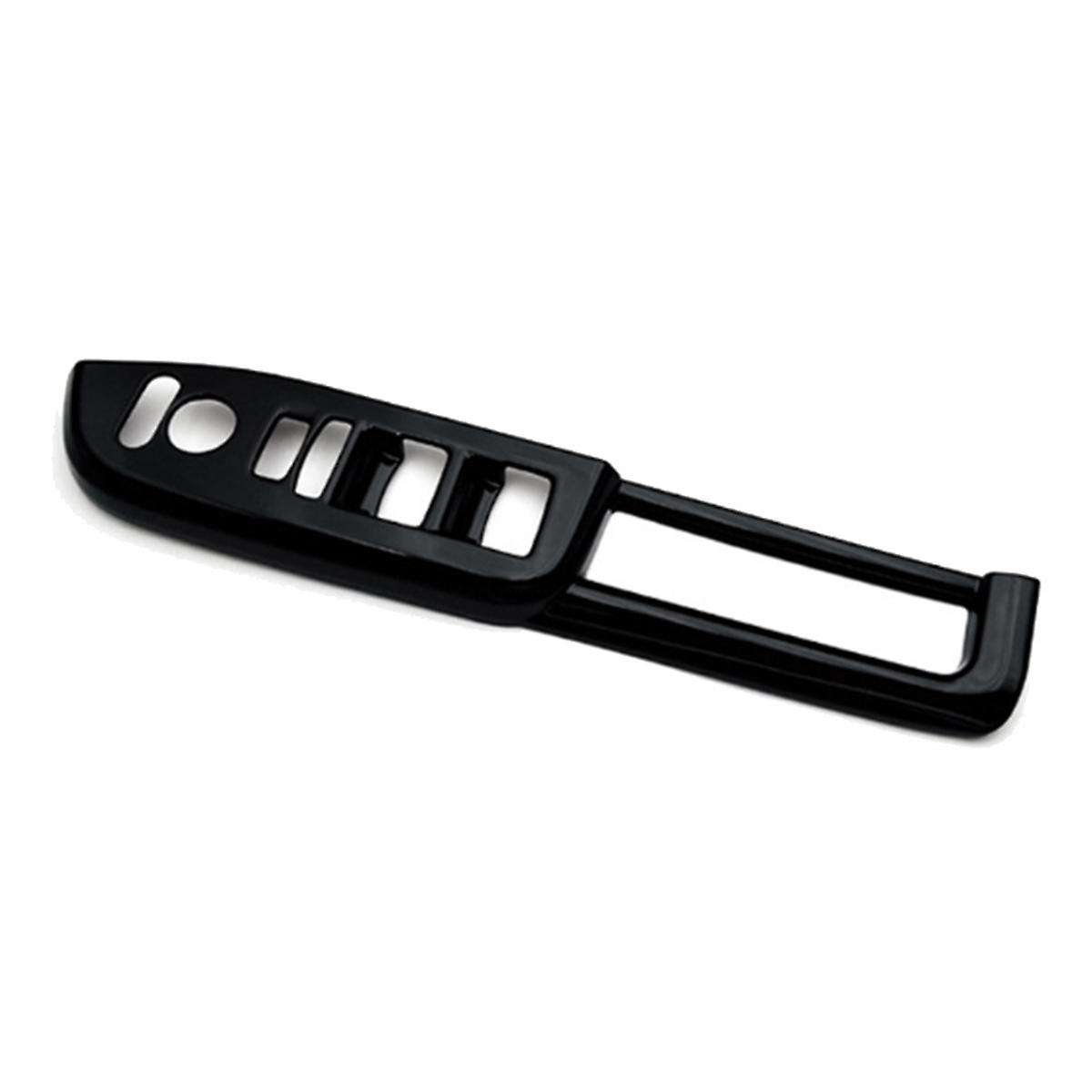 Car Window Glass Lift Button Trim Switch Cover Door Armrest Panel for N-BOX JF5 JF6 2023 Gloss Black
