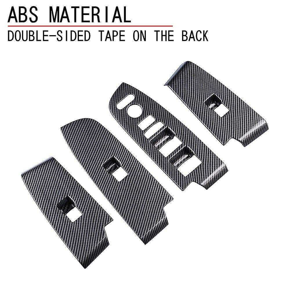 Car Window Glass Lifter Switch Window Glass Switch Panel Inner Armrest Decorative Strip for VEZEL 20