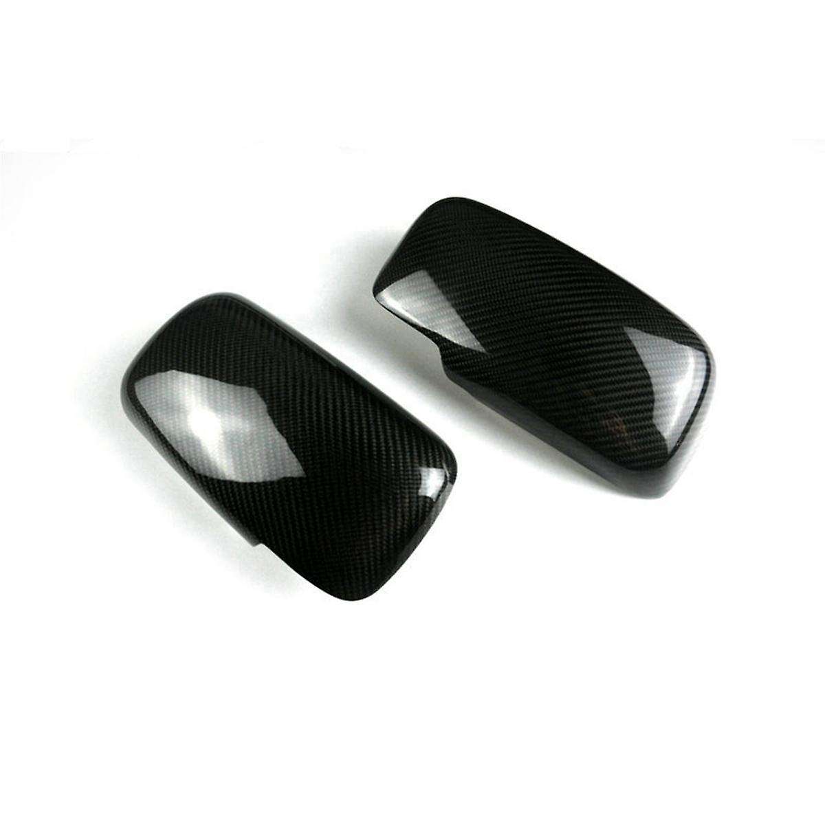 Carbon Fiber Car Rear View Mirror Cover Trim for 7 8 9th 2001-2007
