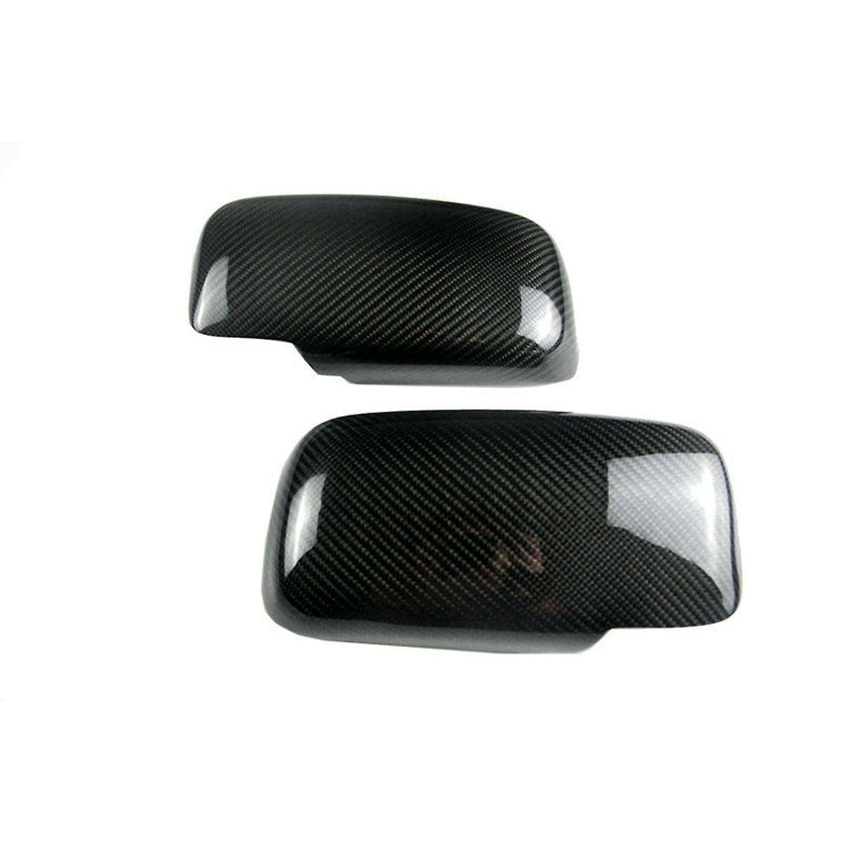 Carbon Fiber Car Rear View Mirror Cover Trim for 7 8 9th 2001-2007