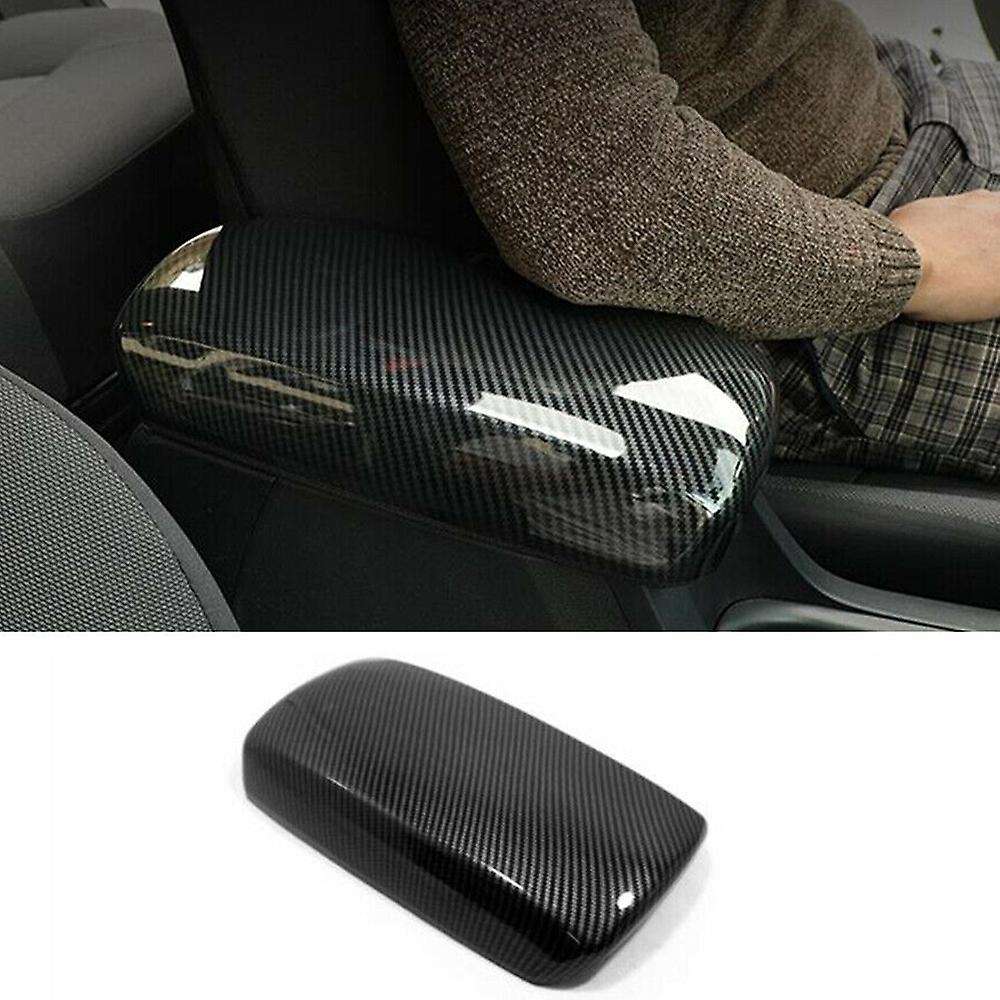 Carbon Fiber Center Console Armrest Cover Armrest Box Panel Trim for 2019 2020