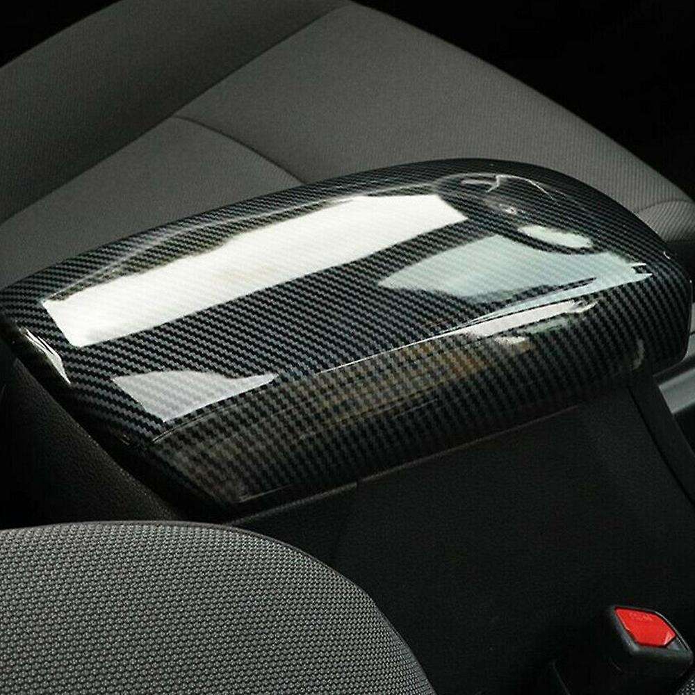 Carbon Fiber Center Console Armrest Cover Armrest Box Panel Trim for 2019 2020
