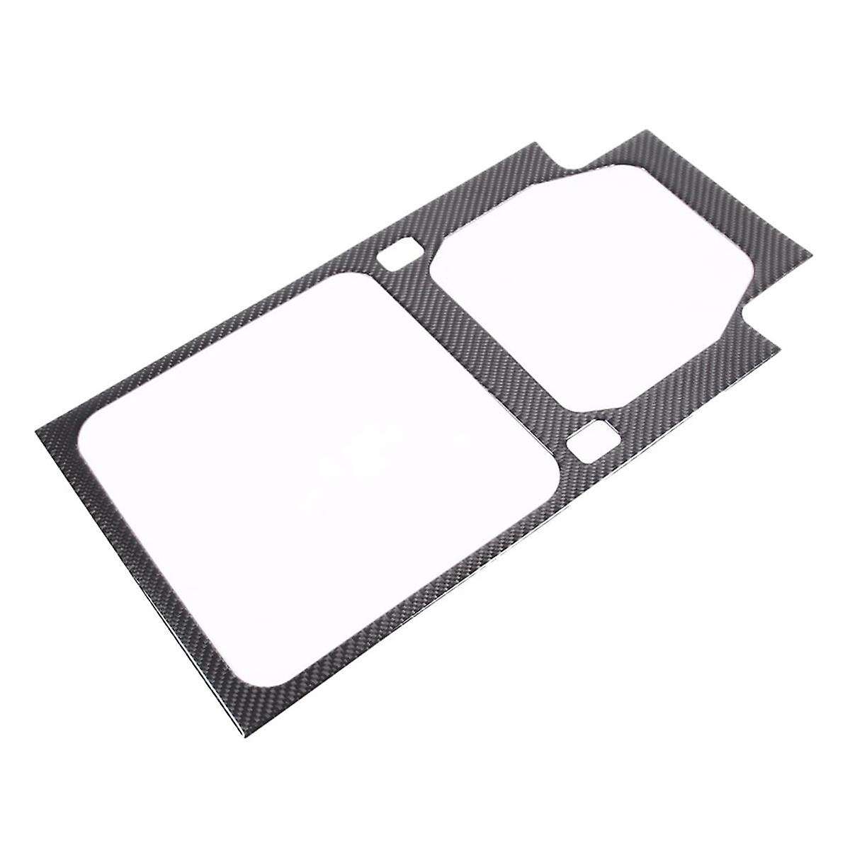 Carbon Fiber for 90 110 130 2020-2024 Center Console Storage Panel Cover Trim Interior Accessories
