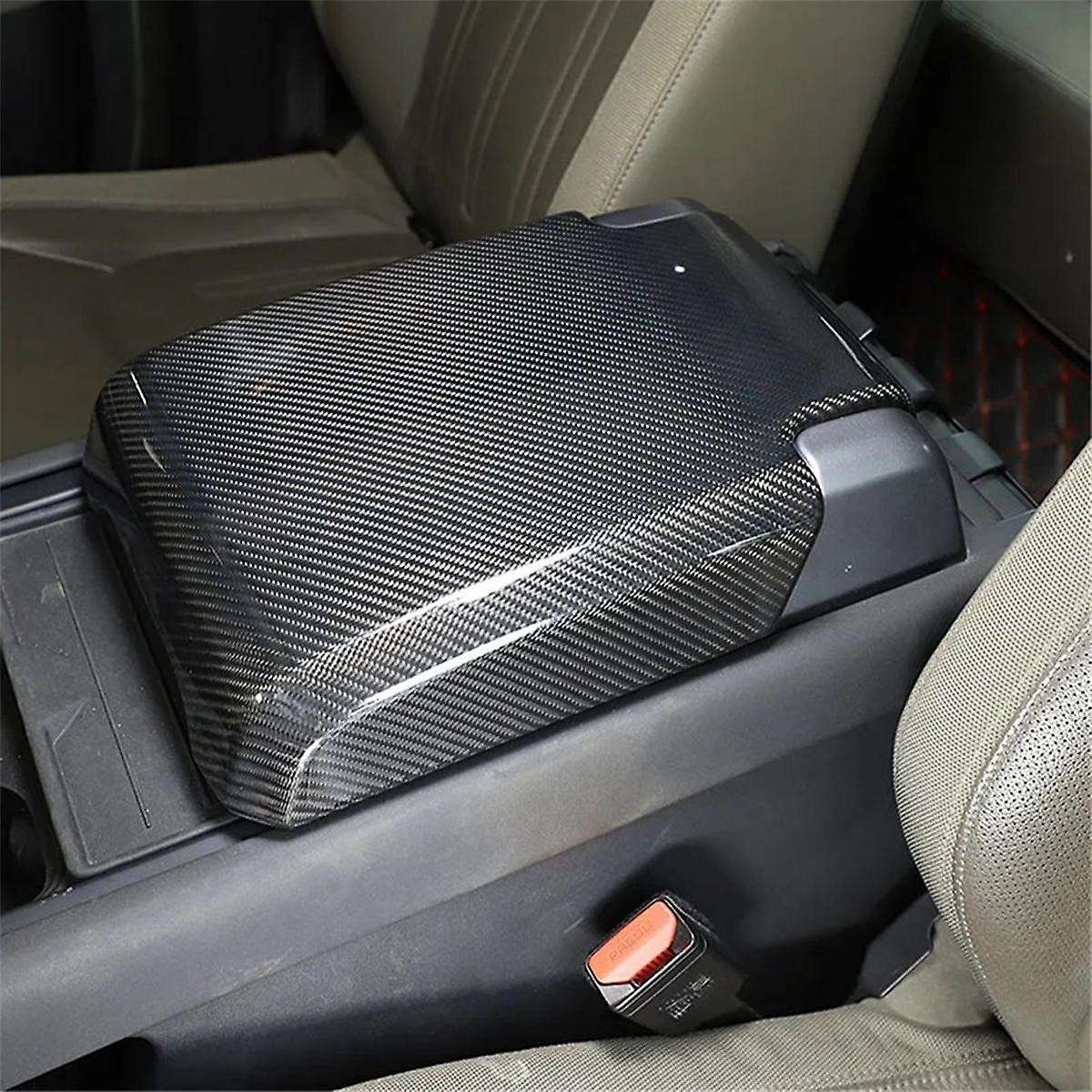 Carbon Fiber for 90 110 130 2020-2024 Center Console Armrest Panel Cover Trim Interior Accessories