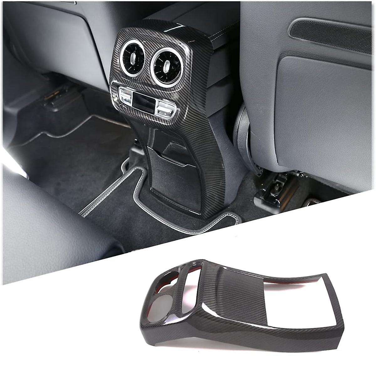 Carbon Fiber for G Class W461 W463 W464 2019-2022 Rear Air Vent Frame Cover Trim Interior Accessori