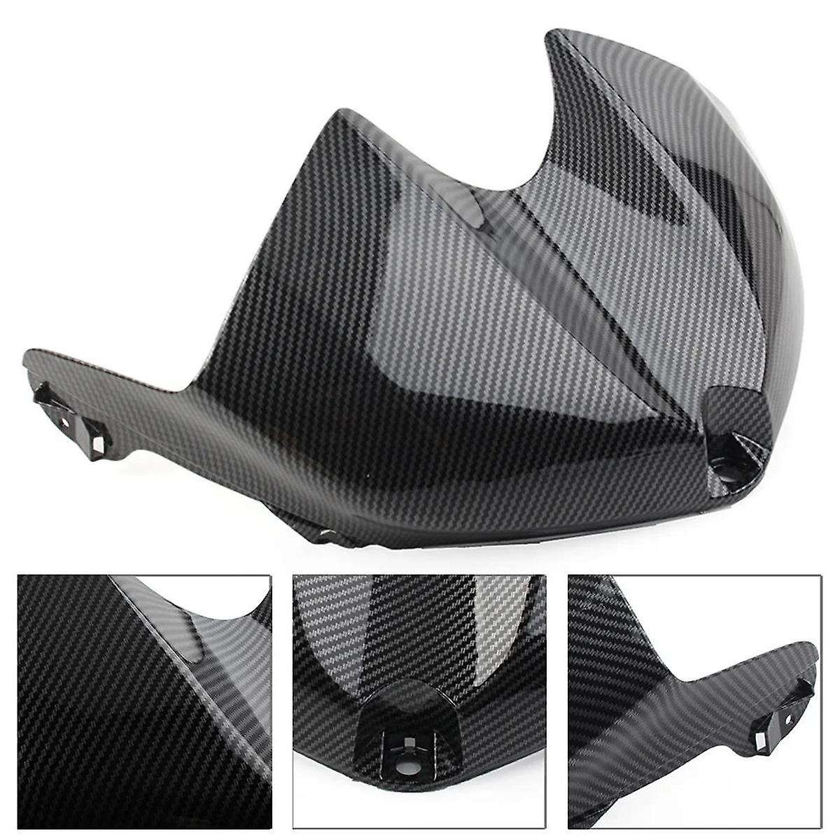 Carbon Fiber Look Motorcycle Gas Tank Air Box Front Cover Fairing for Yzf R6 2008-2016