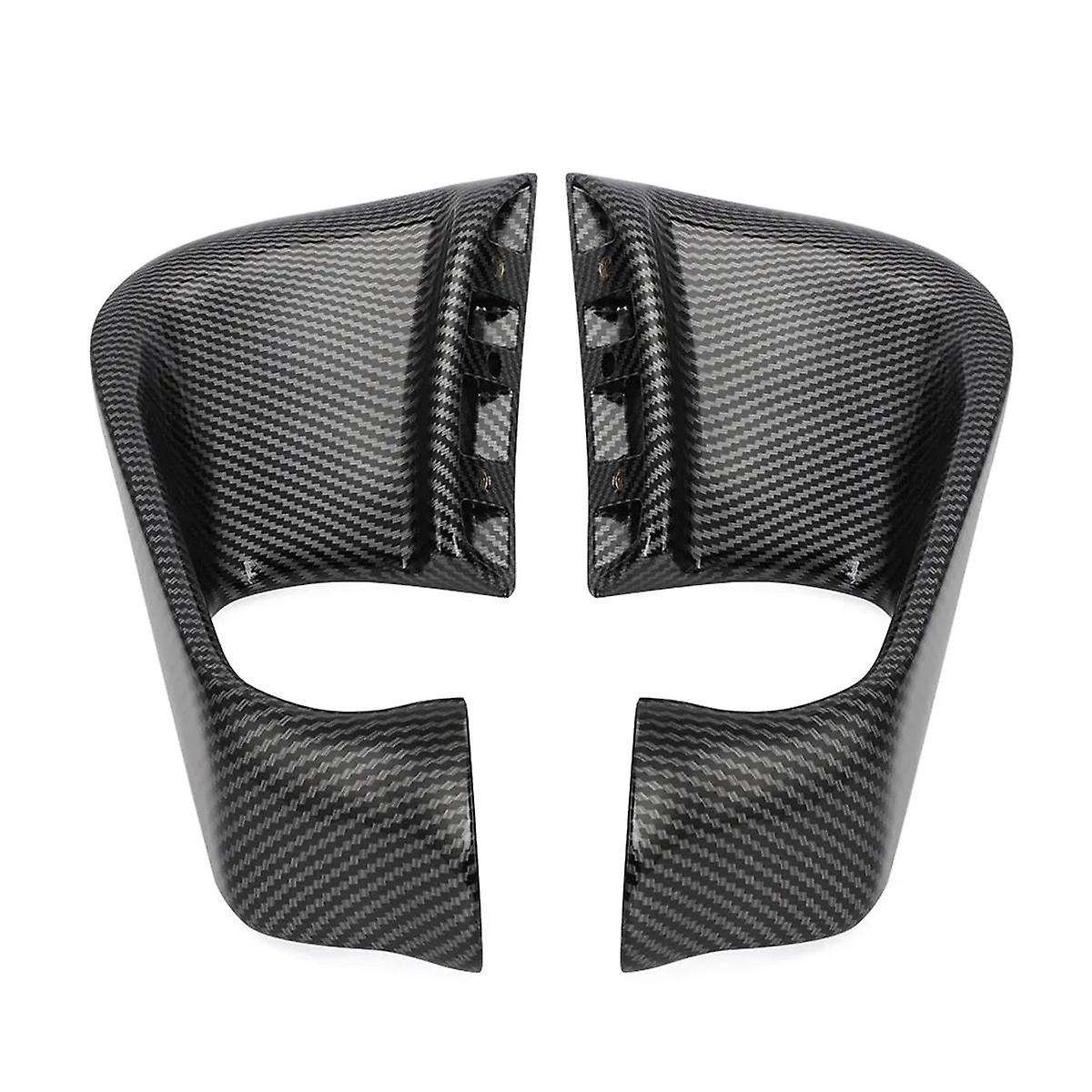 Carbon Fiber Motorcycle Fixed Fairing Small Wing Spoiler Aerodynamic Wing for YZF R1 2015-2022 YZF R
