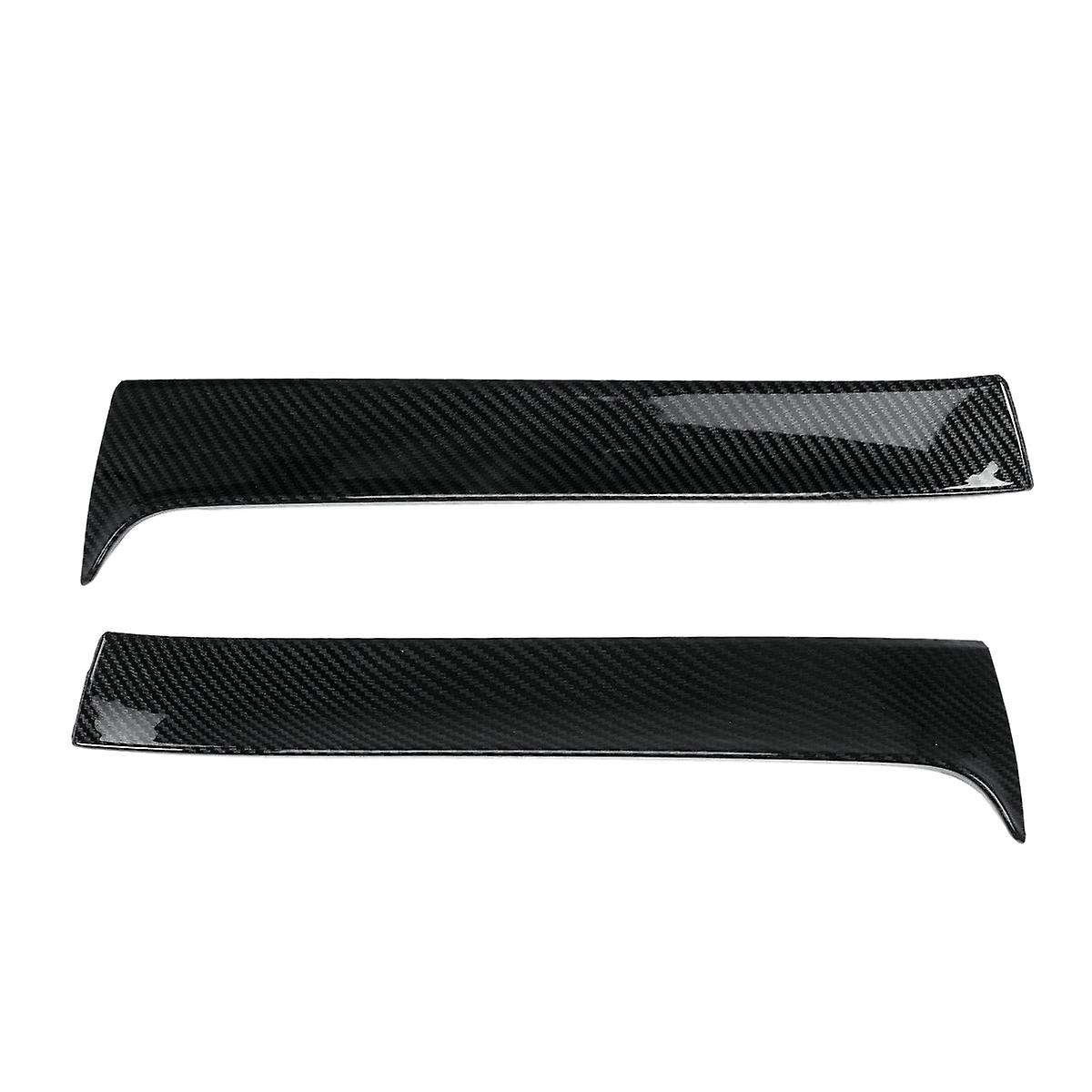 Carbon Fiber Rear Window Side Spoiler Trim for  Golf 7 R Variant Wagen
