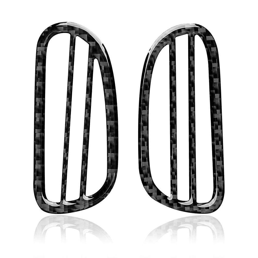 Carbon Fiber Side Outlet Stickers Defogger Trim Decal for Corvette C6 2005 2006 2007 Interior Access
