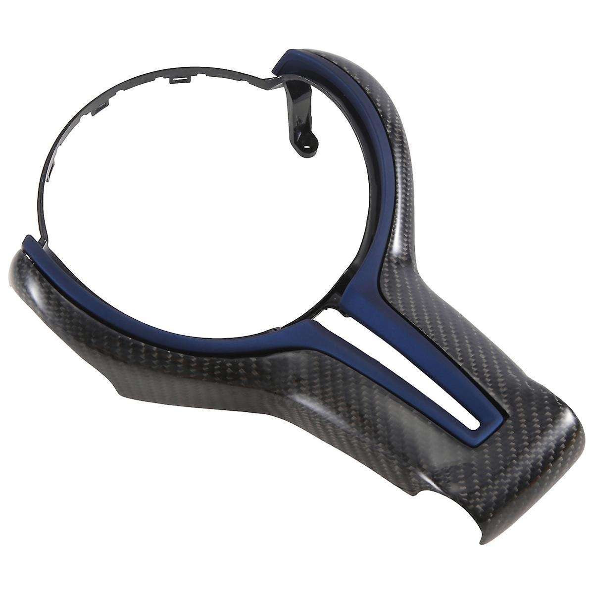 Carbon Fiber Steering Wheel Cover for F30 F10 F18 F20 F25 F34 F48 M3 M6 550D 328M 1 2 3 4 5 6 7 Ser