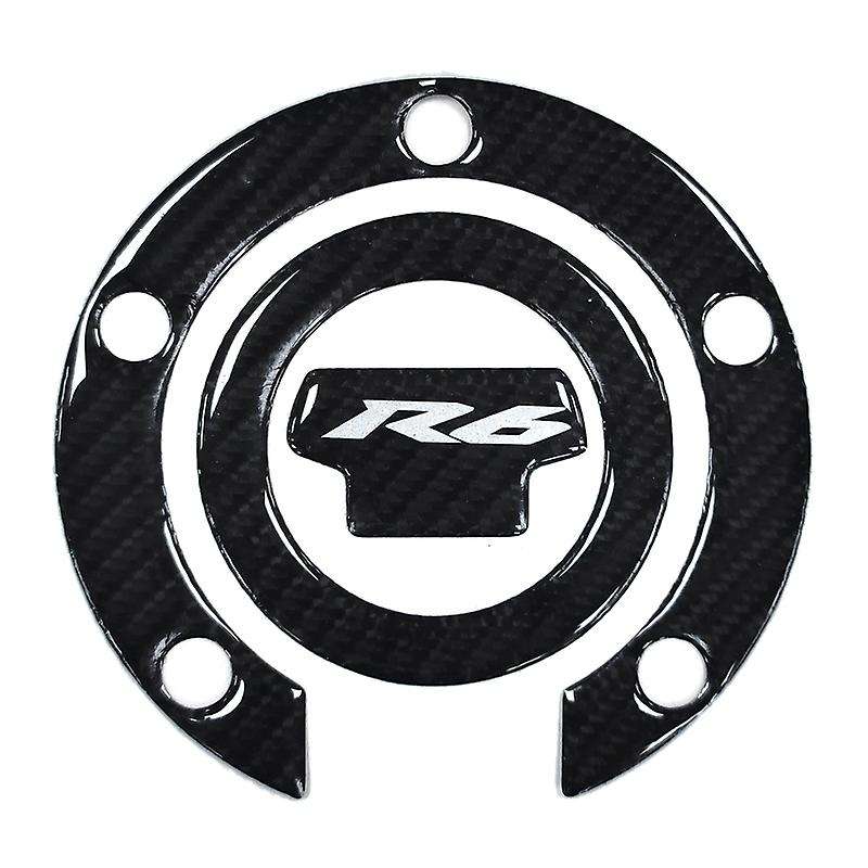 Carbon Fibre Gas Cap for YZF R6 2006-2016 Front End Upper, Top Clamp Decal Tank Pad Protector Kit