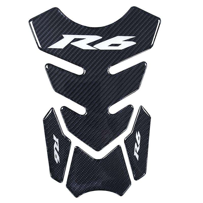 Carbon Fibre Gas Cap for YZF R6 2006-2016 Front End Upper, Top Clamp Decal Tank Pad Protector Kit