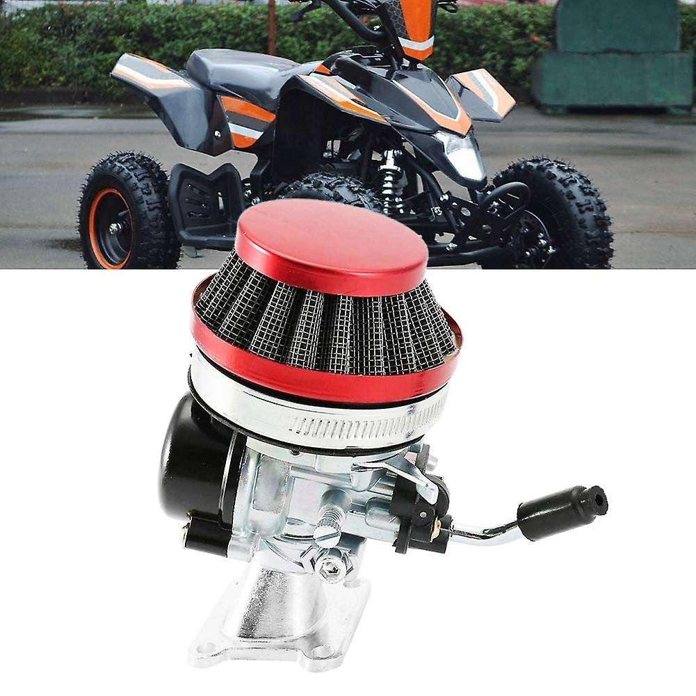Carburetor Air Filter+Gasket Car Stack for 47Cc 49Cc Mini Moto ATV Dirt Pocket Bike