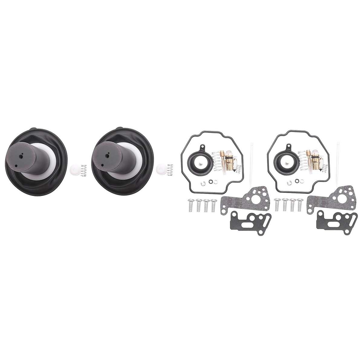 Carburetor Repair Kit Compatible Yamaha Virago XV535 Plunger Diaphragm