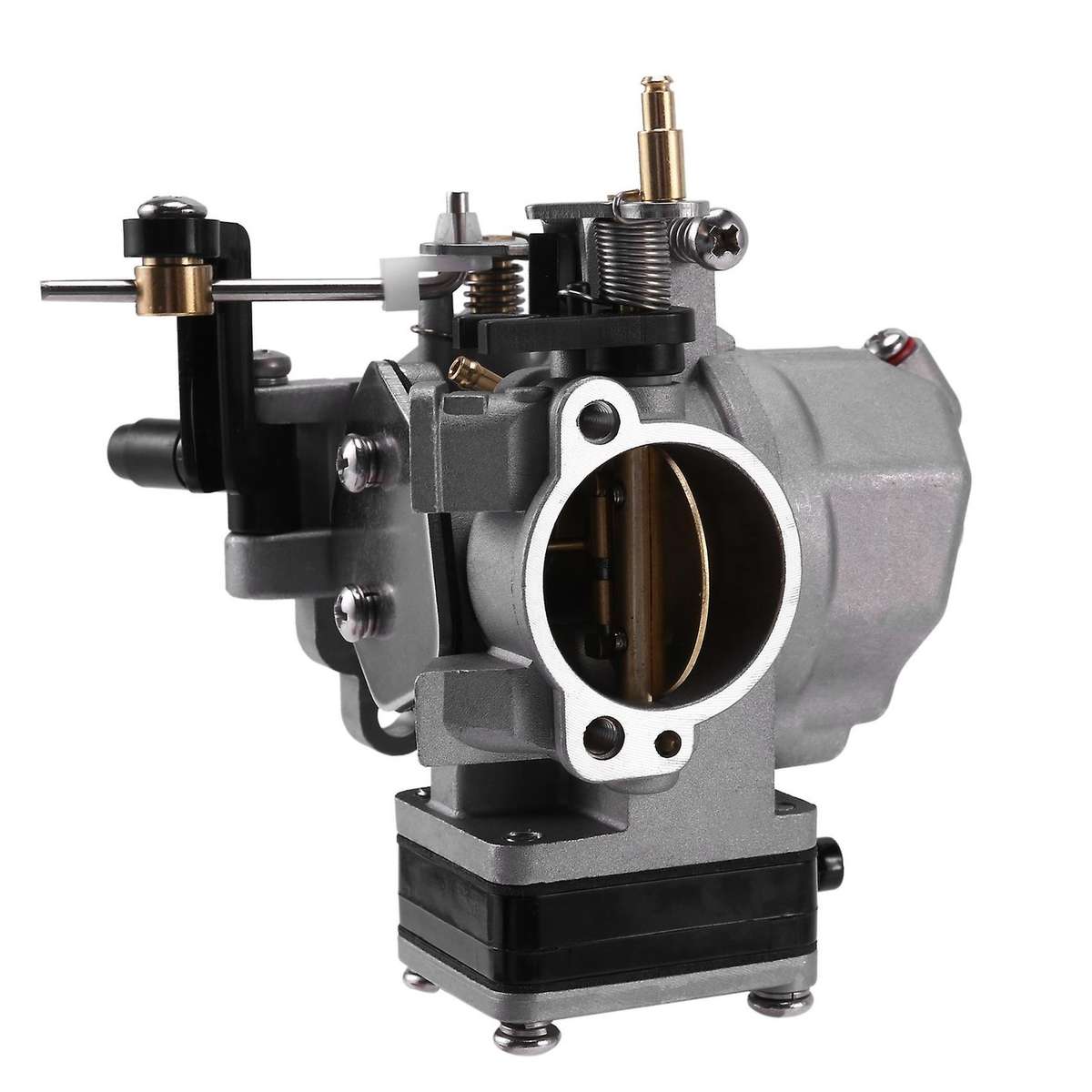 Carburettor Assembly for Outboard Engine, Suitable for 2-Stroke 9.9Hp 15Hp 6E8-14301 6E7-14301 684-1