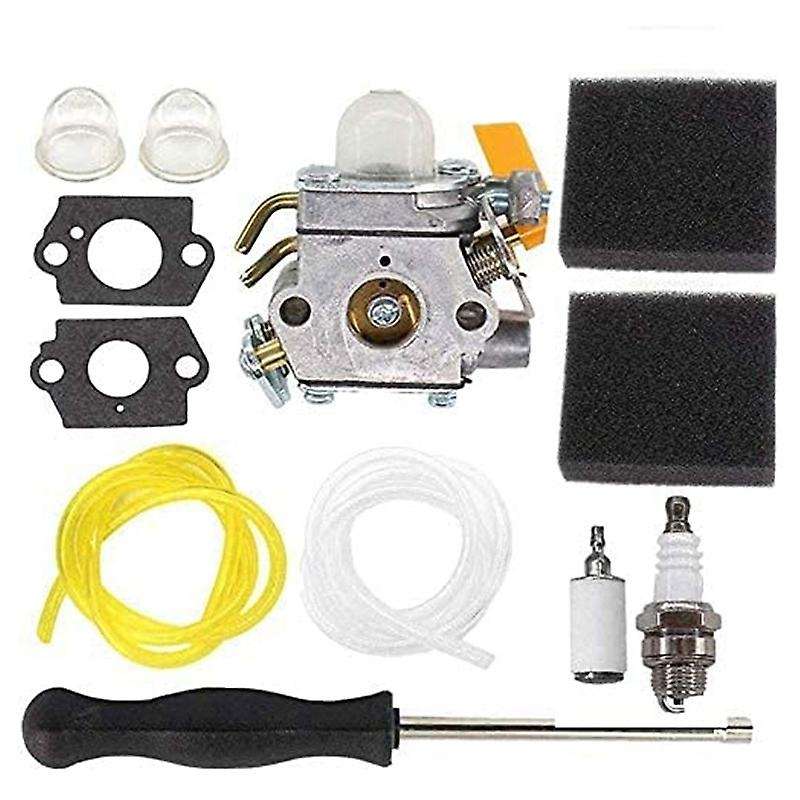 Carburettor 308054012 with Air Filter Set for 25cc 26cc 30cc 46cc Hedge Trimmer C1u-h60