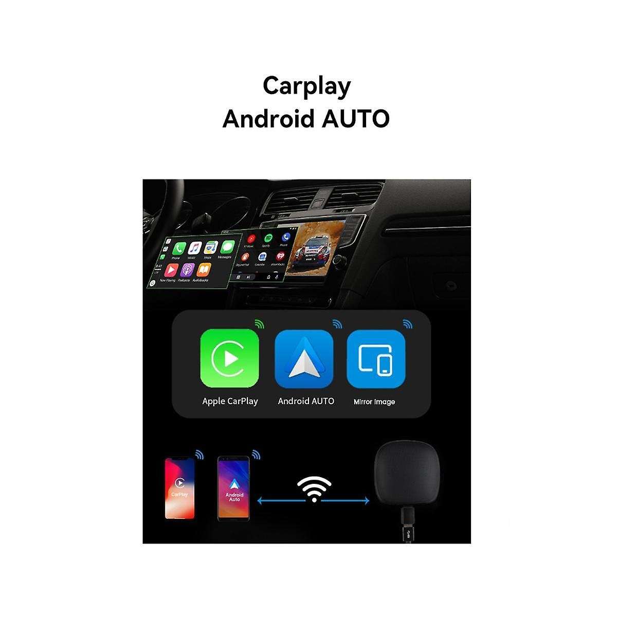 Carplay Ai Box Android 11 Built-in Gps Qualcomm 6125 4-core Cpu Wireless Carplay Android Auto For