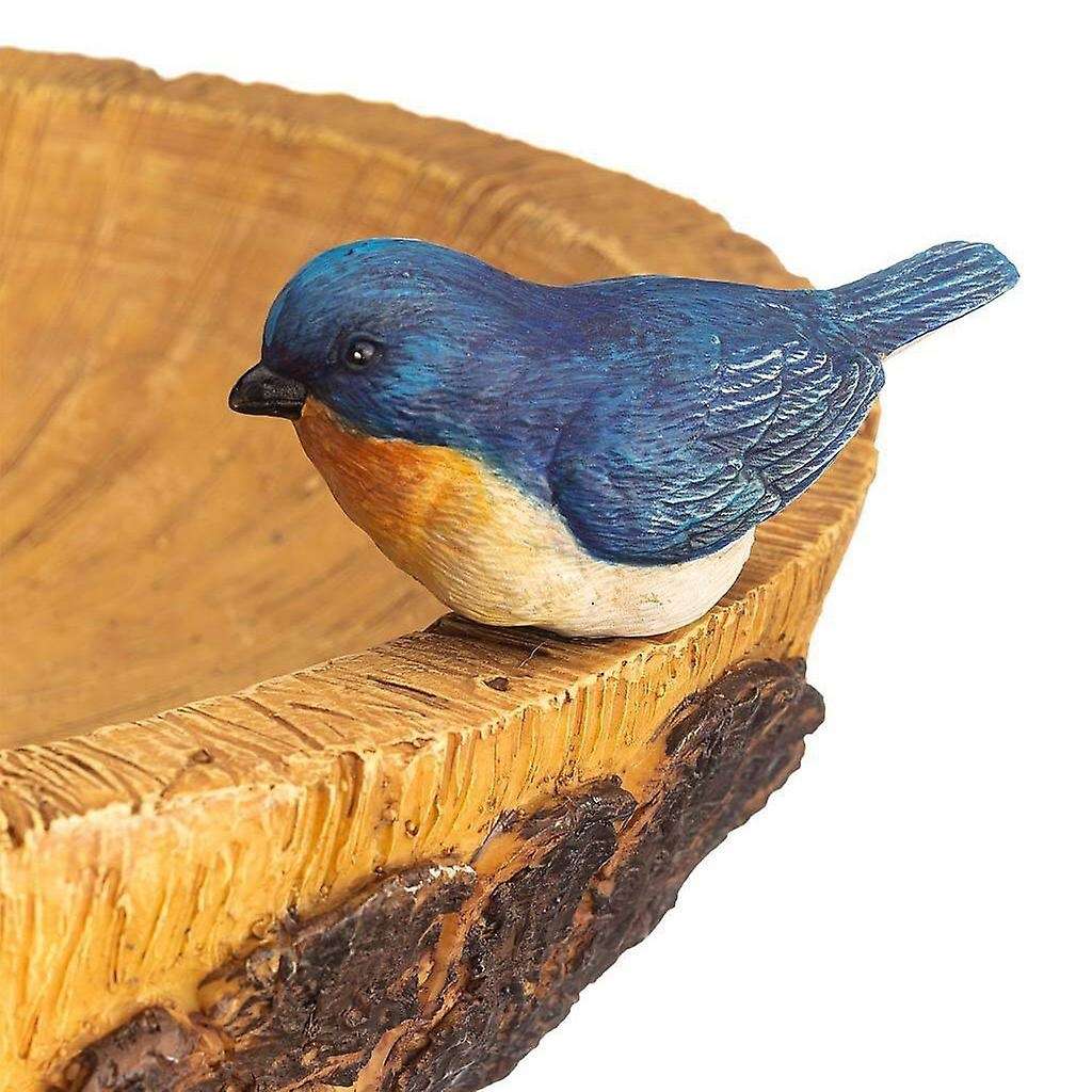 Cat Bird Bath and Bird Feeder Garden Decoration Outdoor Lawn Decor Art Ornaments