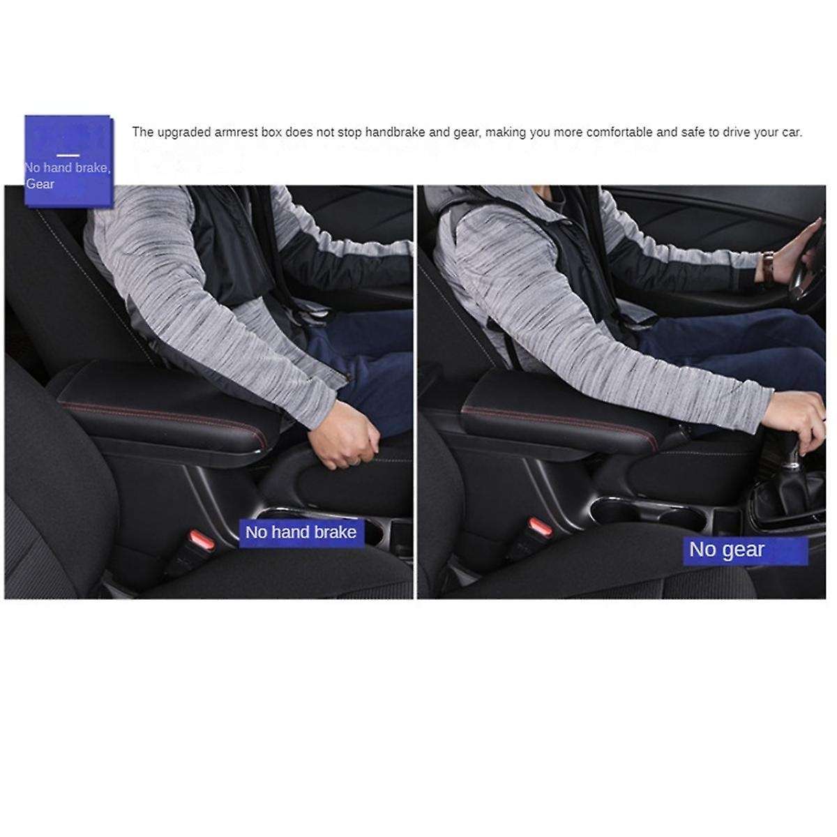 Center Console Armrest Box Lengthen Pad Box Protection Cover for 2019-2022 Interior Accessories