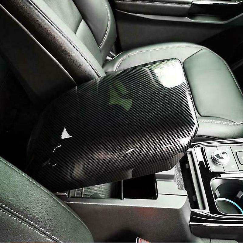 Center Console Armrest Box Is Suitable for Explorer 2020 Car Armrest Cover Car Center Console Pad Ab