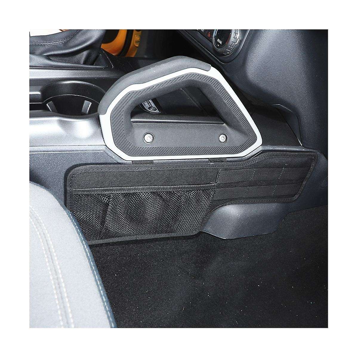 Center Console Storage Bag for 2021 2022 2023 Accessories Console Gear Shifter Pocket ,black