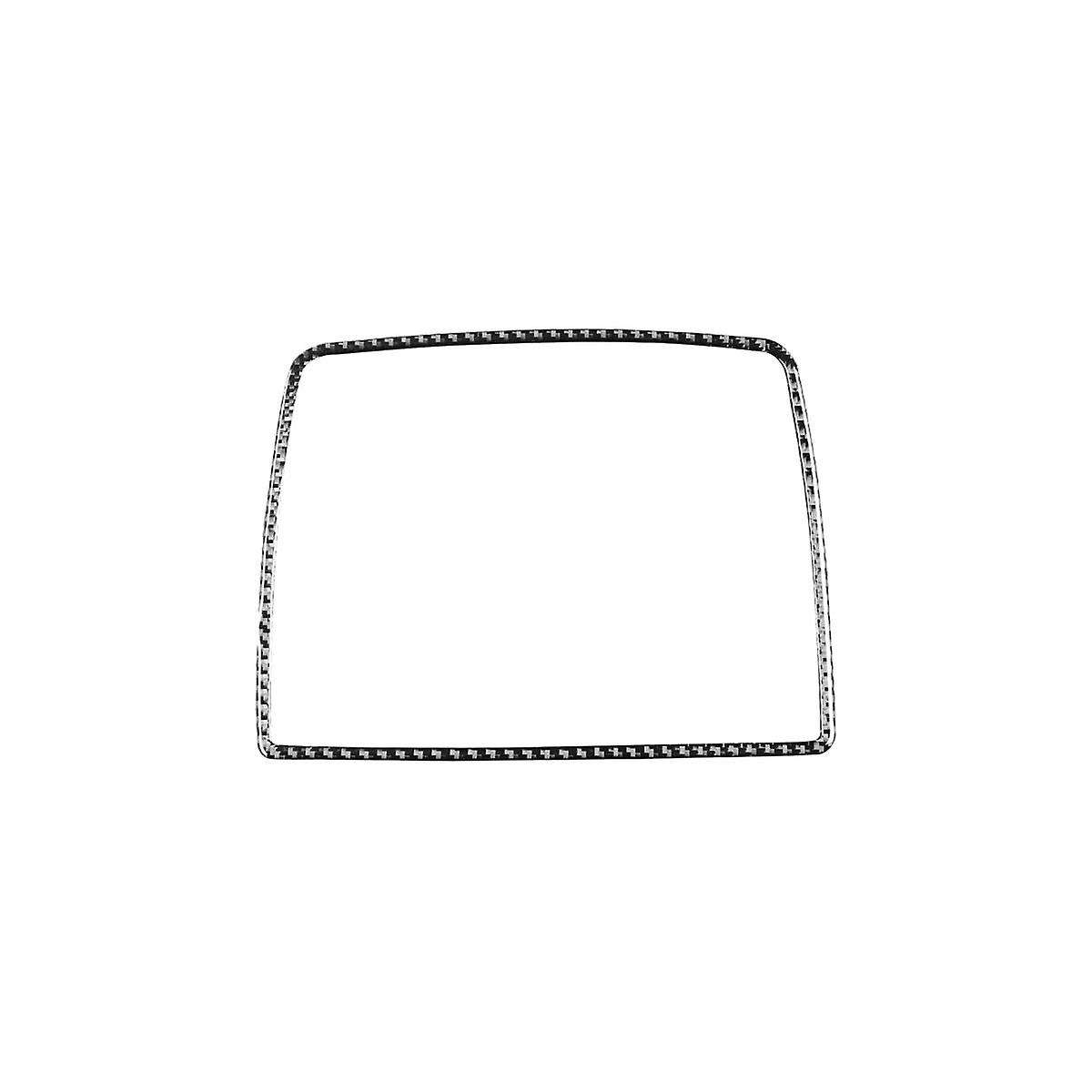 Center Dashboard Speaker Panel Cover Trim Decorative Sticker Carbon Fiber for Xc90 2003-2014 Access