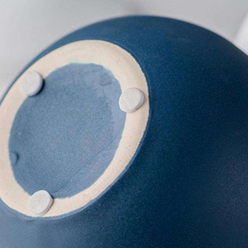 Ceramic Flower Pots and Planters with Gold Metal Stand 4 Inch Coloful Cactus Succulents Potted Indoo