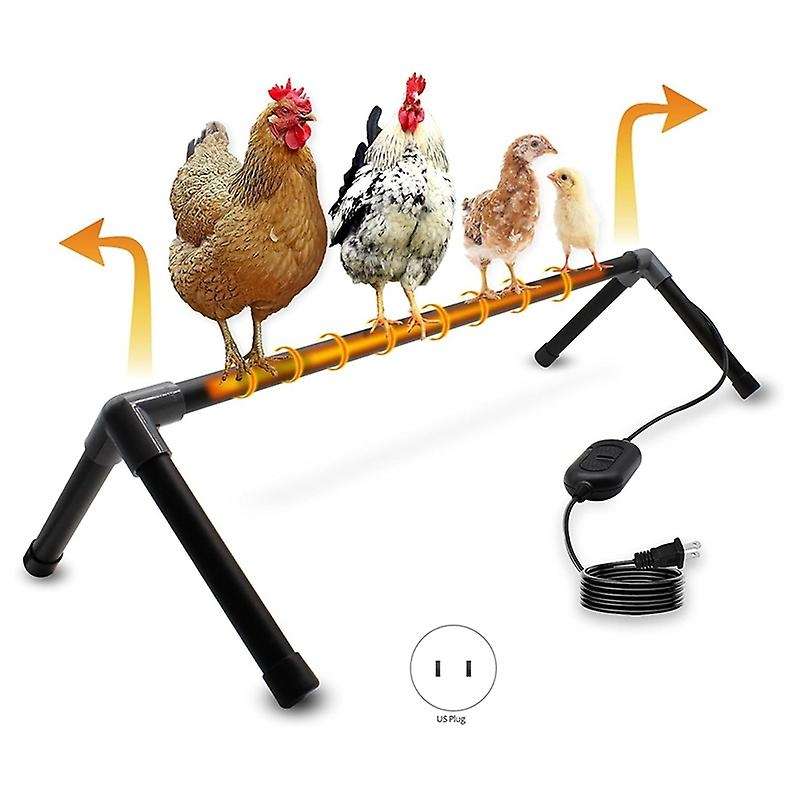 Chicken Heater Perch Heated Chick Perches Coop Heaters Stand Adjustable Constant Temperature Brooder