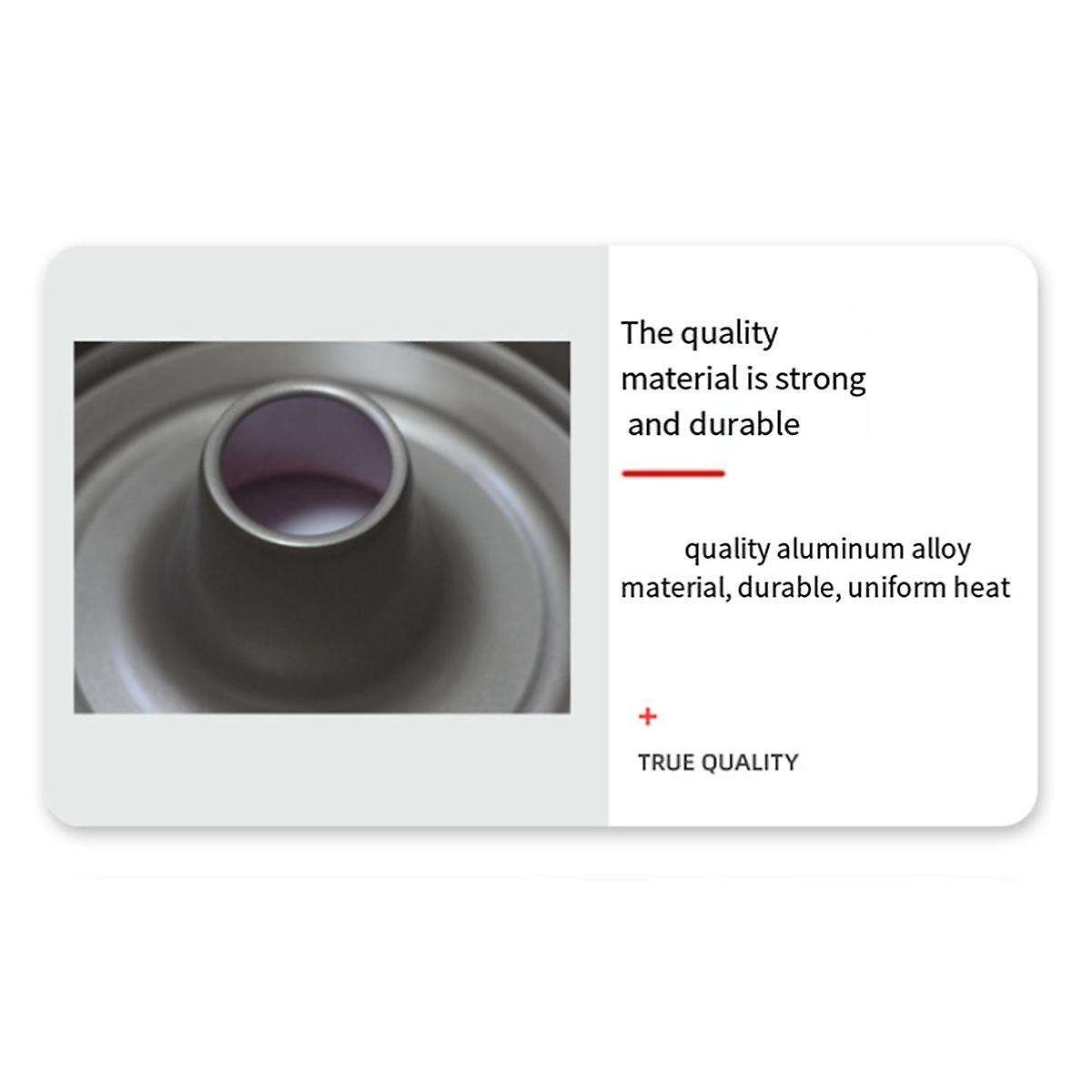 Chiffon Angel Food Cake Mold 9 Inch Pink Sprinkle Round Donut Chimney Mold