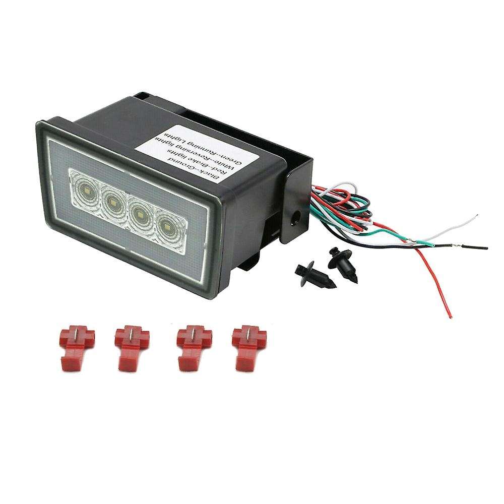 Clear LED Taillight Rear Fog Lamp Light, Rear Bumper Brake Reverse Light for / XV Crosstrek