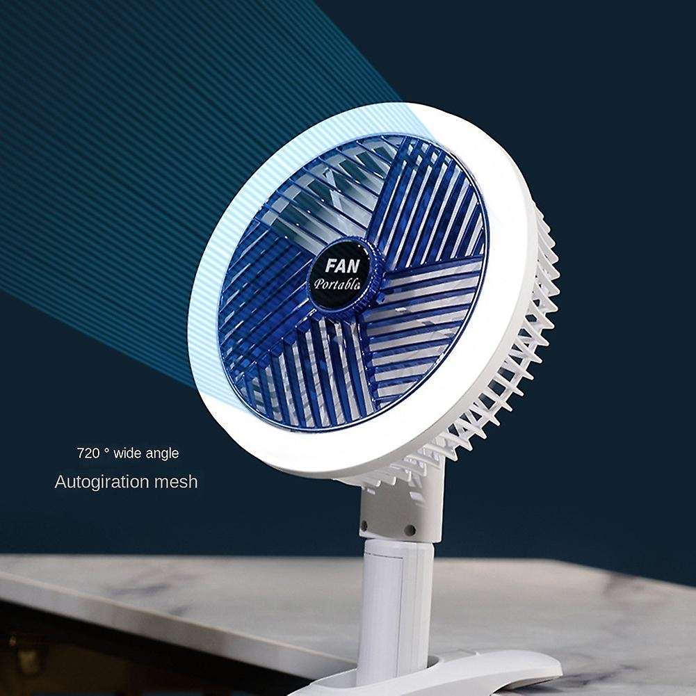 Clip Fan Portable Mini Desktop Fan Mute USB Rechargeable 360 Operated for Treadmill, Car Seat, Baby
