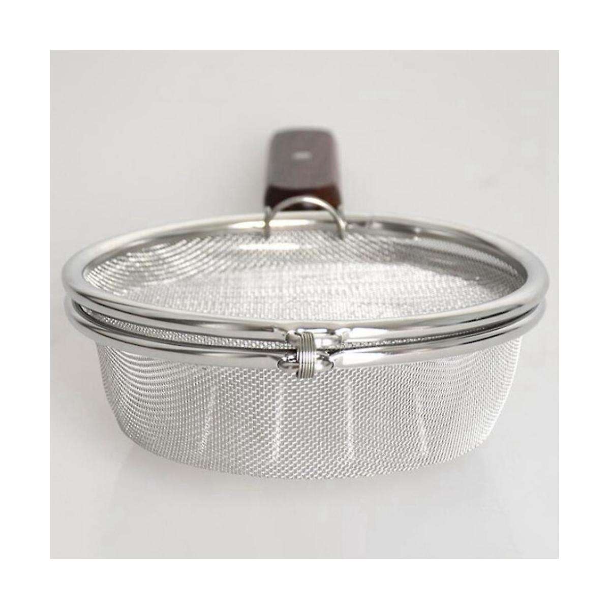 Coffee Filters Wooden Handle Stainless Steel Coffee Roaster Net Fried Bean Roasting Net Home Open Fi