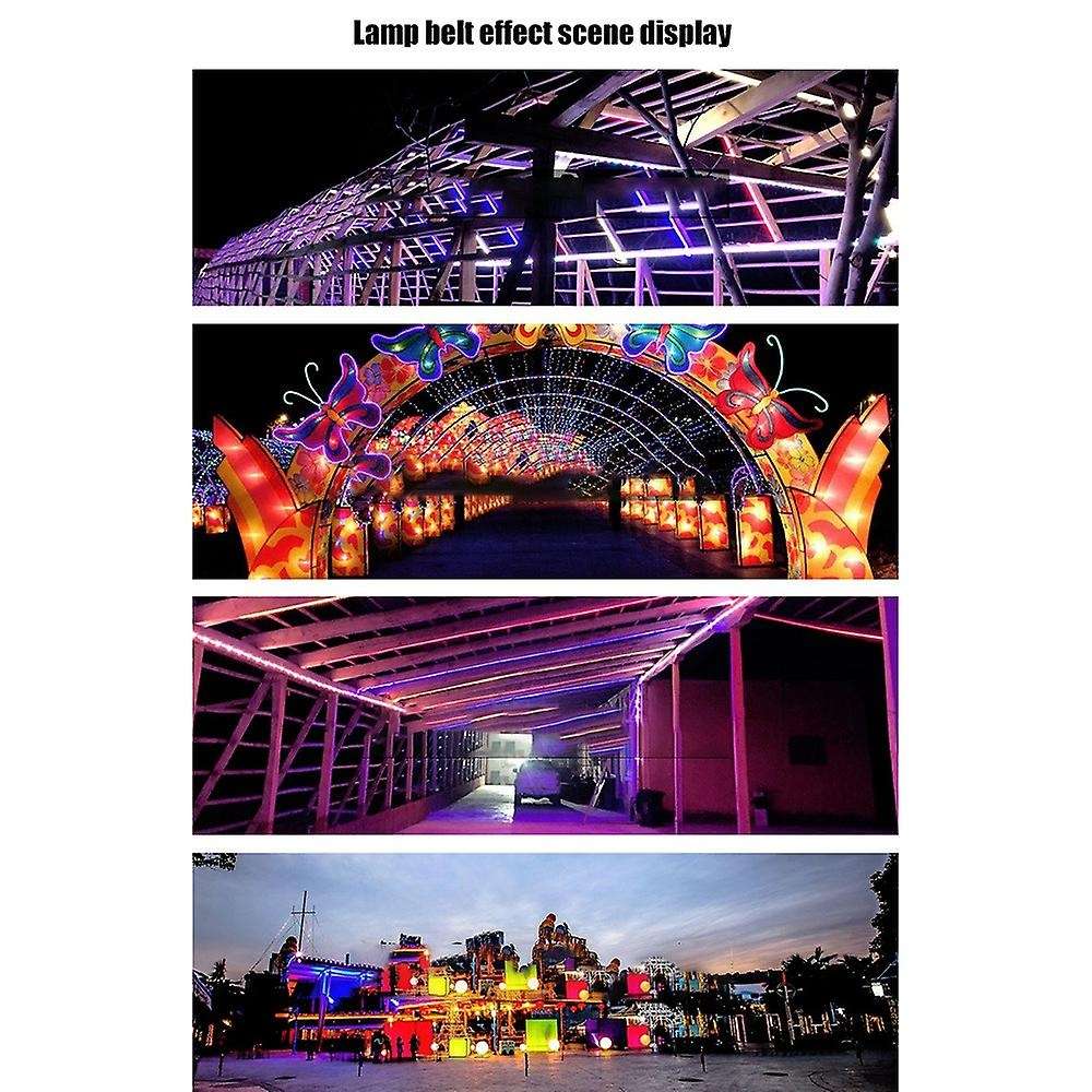 Color LED Strip Lights 10M Dimmable LED Light Strip 6500K Multicolor 120 Flexible Tape Lights