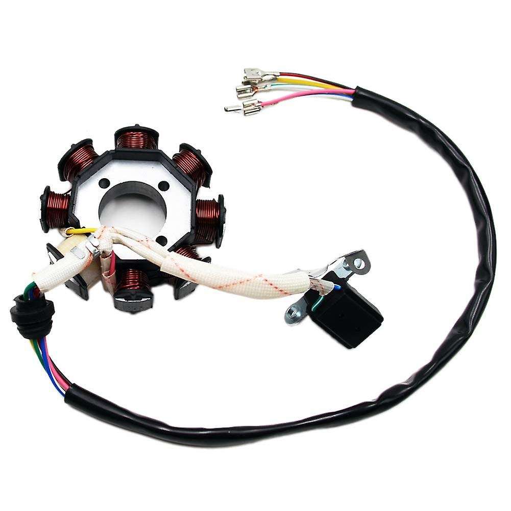 Complete Electrics Wiring Harness Stator Coil CDI Solenoid Relay Spark Plug for 4 Stroke ATV 50Cc 70