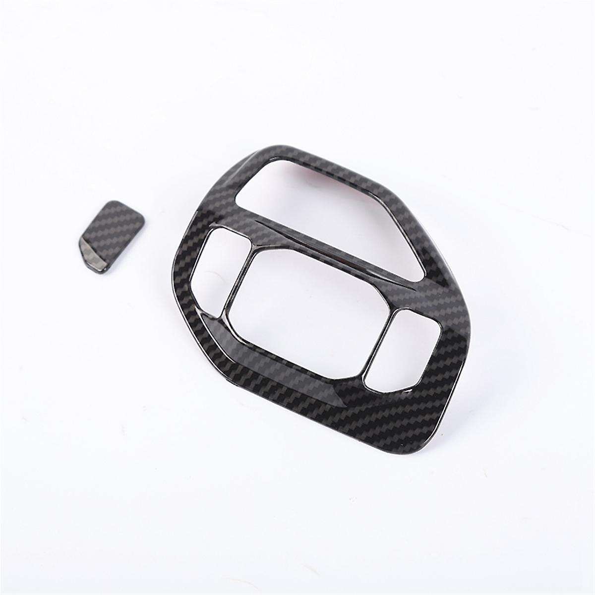 Console 4WD Drive Mode Switch Cover Trim for Ram 1500 2019-2024 Interior Accessories ABS Carbon Fibe