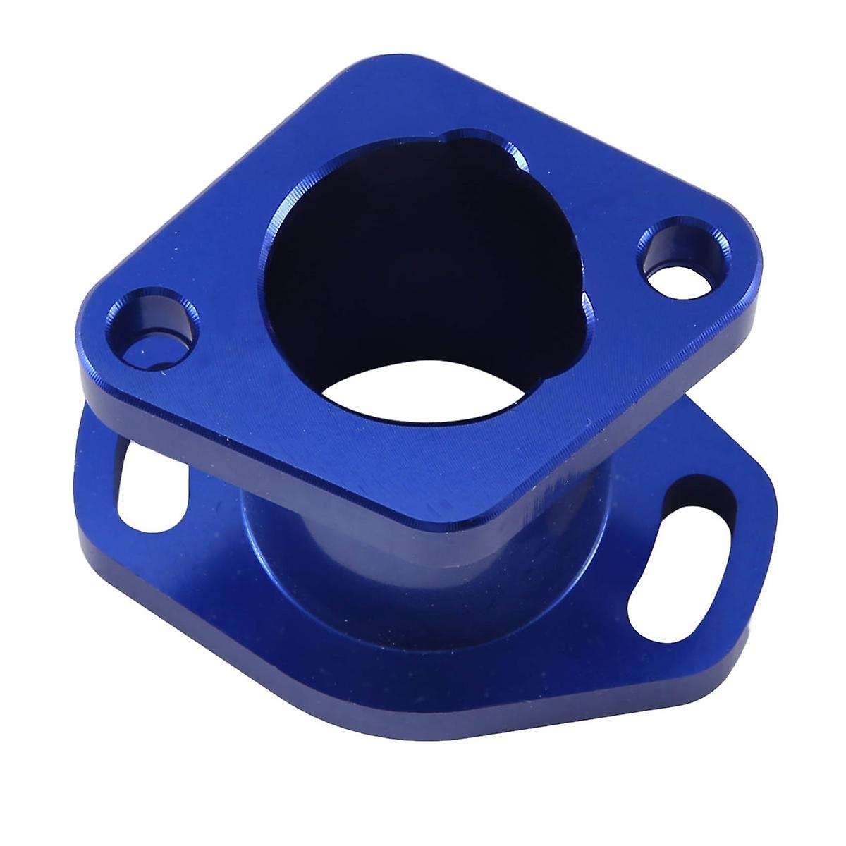 VM22 Blue Carburetor Connector Port Intake Manifold Carburetor Adapter Auto Supplies