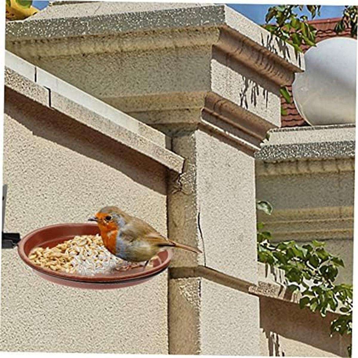 Wall Mounted Bird Feeder Farm Bird Feeder Hanging Bird Bath Bird Container Bird Bath Deck Bowl Platf