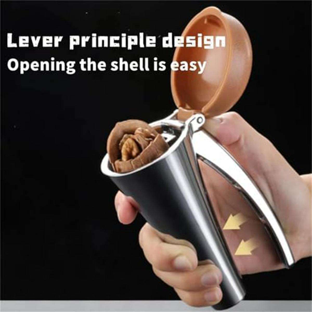 Walnut Nut Shelling Tool, Heavy Duty Nutcracker Pecan Walnut Plier Opener Tool,Multifunction Nut Cr