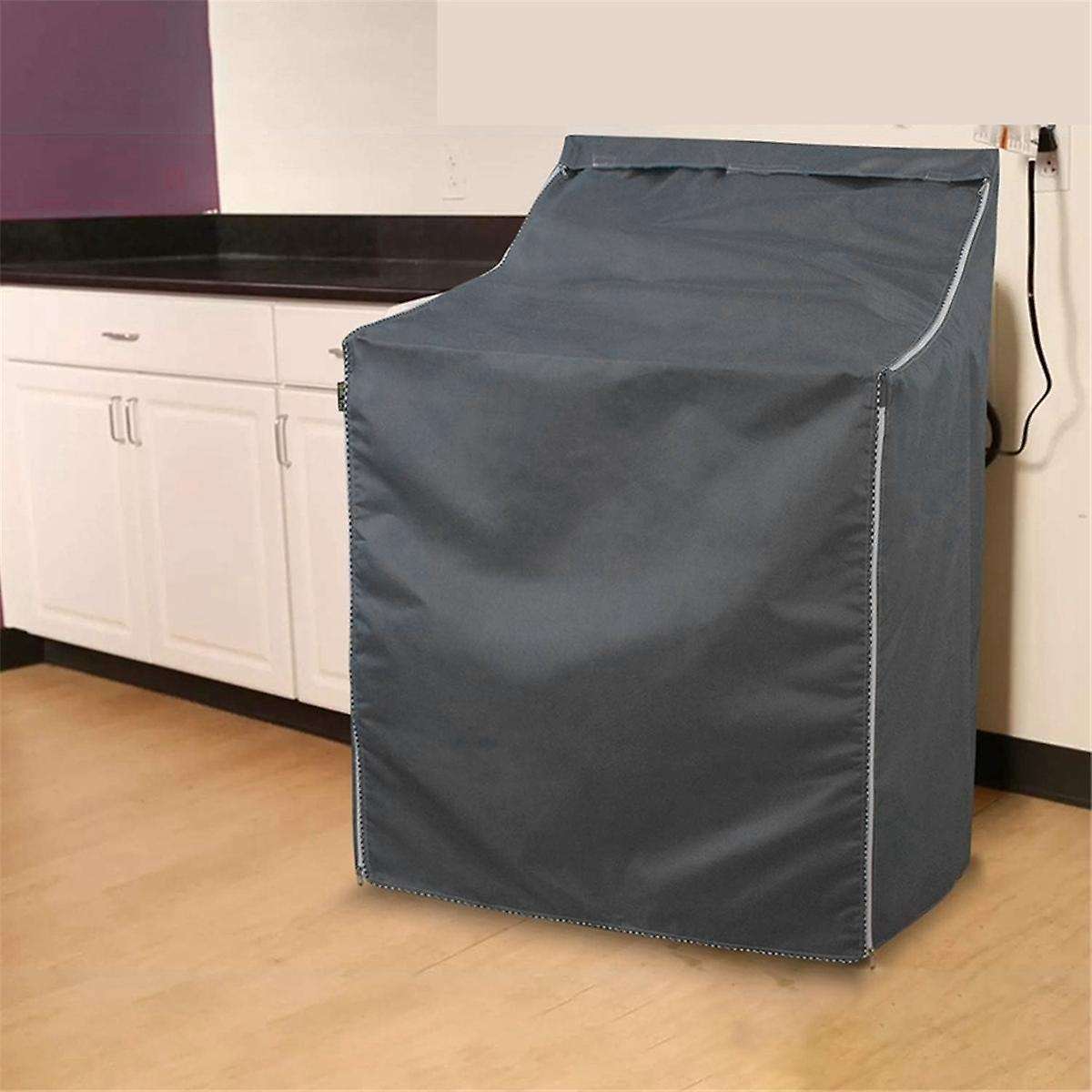 Washing Machine Cover for Top Load Machine,Washers Dryers Cover with Zipper Thickened Fabric